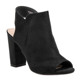 Seastar Black Closed Sandals 1