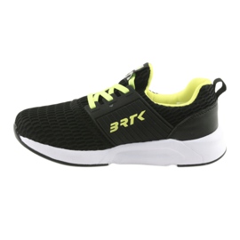 Bartek 58110 Black slip-on sports shoes yellow 2