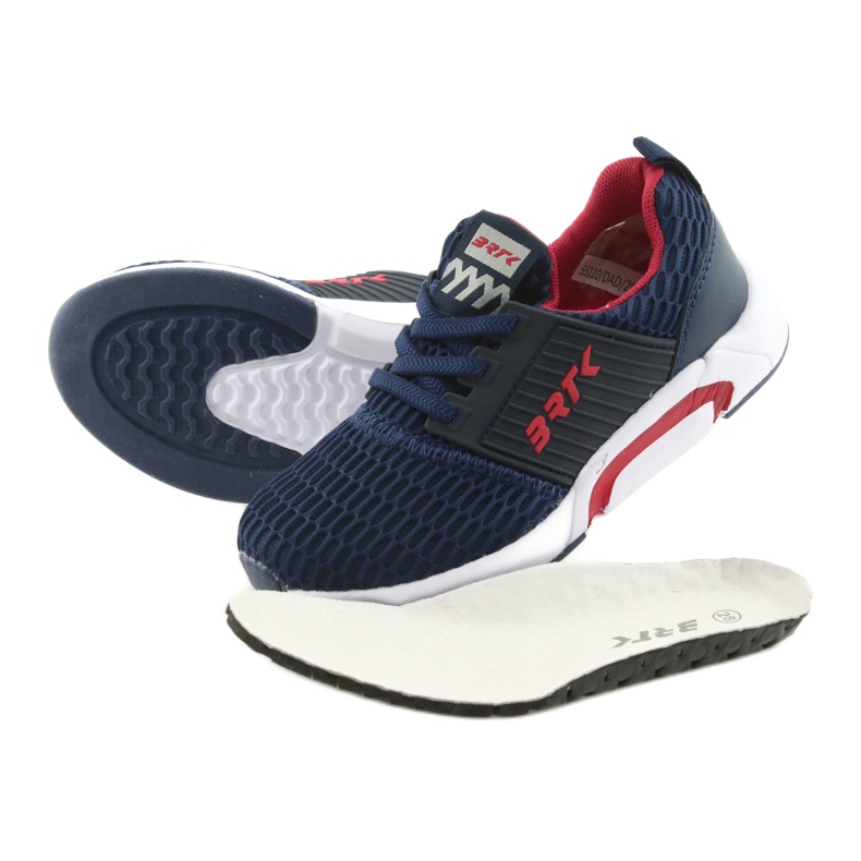 Bartek 58110 Navy blue sports shoes red 5 Bartek 58110 Navy blue sports shoes red 5