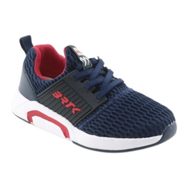 Bartek 58110 Navy blue sports shoes red 1 Bartek 58110 Navy blue sports shoes red 1