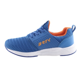 Bartek 58110 Blue slip-on sports shoes orange 2