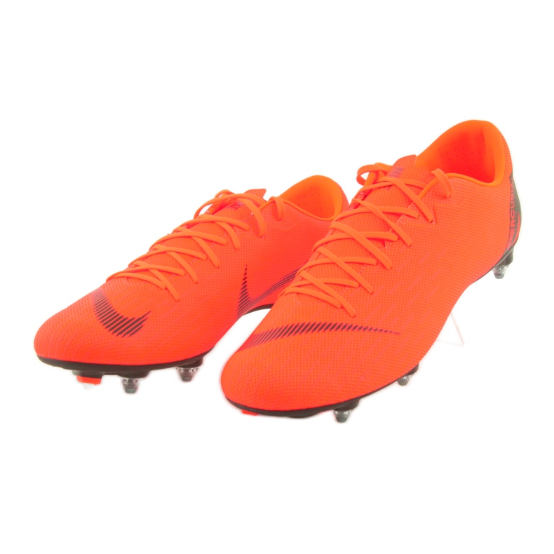 Nike Mercurial Vapor 12 Academy SG Pro M AH7376-810 soccer shoes orange 3