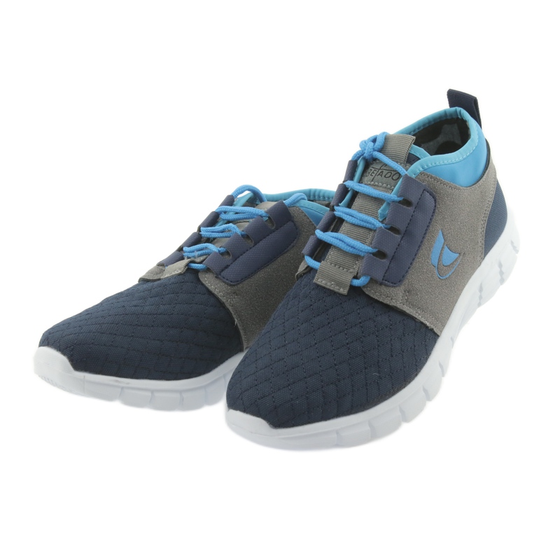 Befado children's shoes up to 23 cm 516Y035 blue grey navy blue 3 Befado children's shoes up to 23 cm 516Y035 blue grey navy blue 3