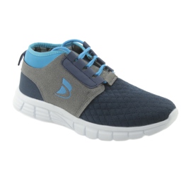 Befado children's shoes up to 23 cm 516Y035 blue grey navy blue 1 Befado children's shoes up to 23 cm 516Y035 blue grey navy blue 1