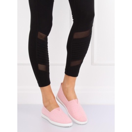 Pink women's pink sneakers NB187P Pink 1