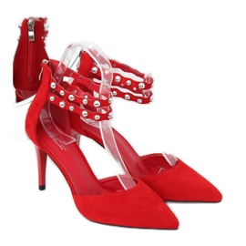 Red studs with studs B-51 Red 1