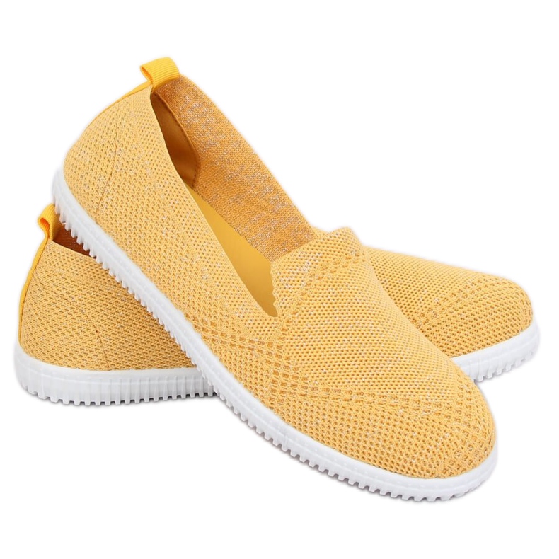 Yellow slip-on sneakers 784 Yellow 1