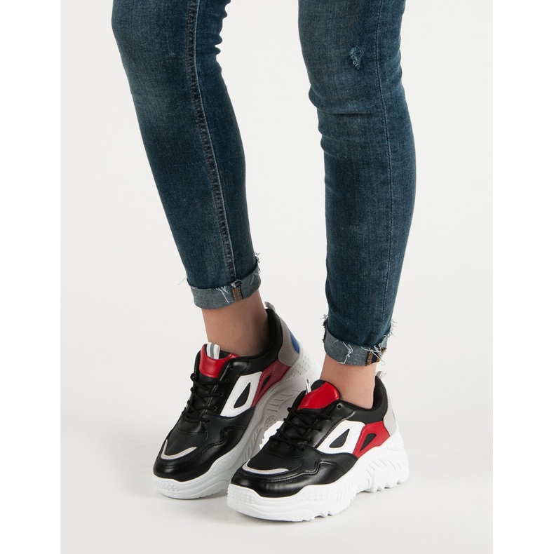 Sneakers On The Platform black 1