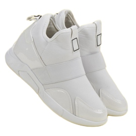 Wedge Slip-On Sneakers white 2