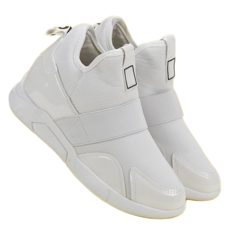 Wedge Slip-On Sneakers white 2