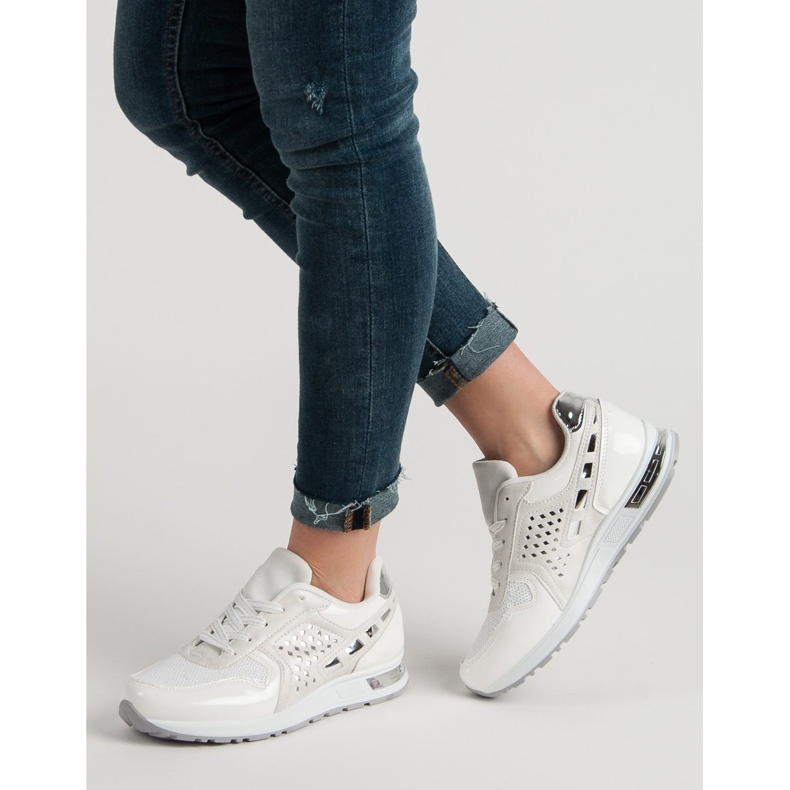 Sport Shoes With Sequins white 1