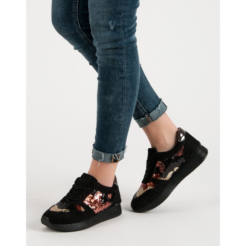 Seastar Sport Shoes With Sequins black 2