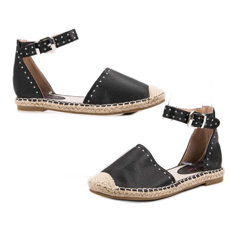 Best Shoes Espadrilles With Jets black 1