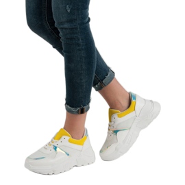 SHELOVET Comfortable Sneakers white 1