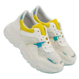SHELOVET Comfortable Sneakers white 2