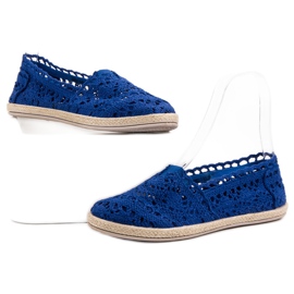 Sweet Shoes Blue Lace Espadrilles 1 Sweet Shoes Blue Lace Espadrilles 1