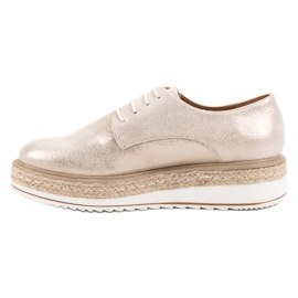 Clowse Golden Espadrilles 1