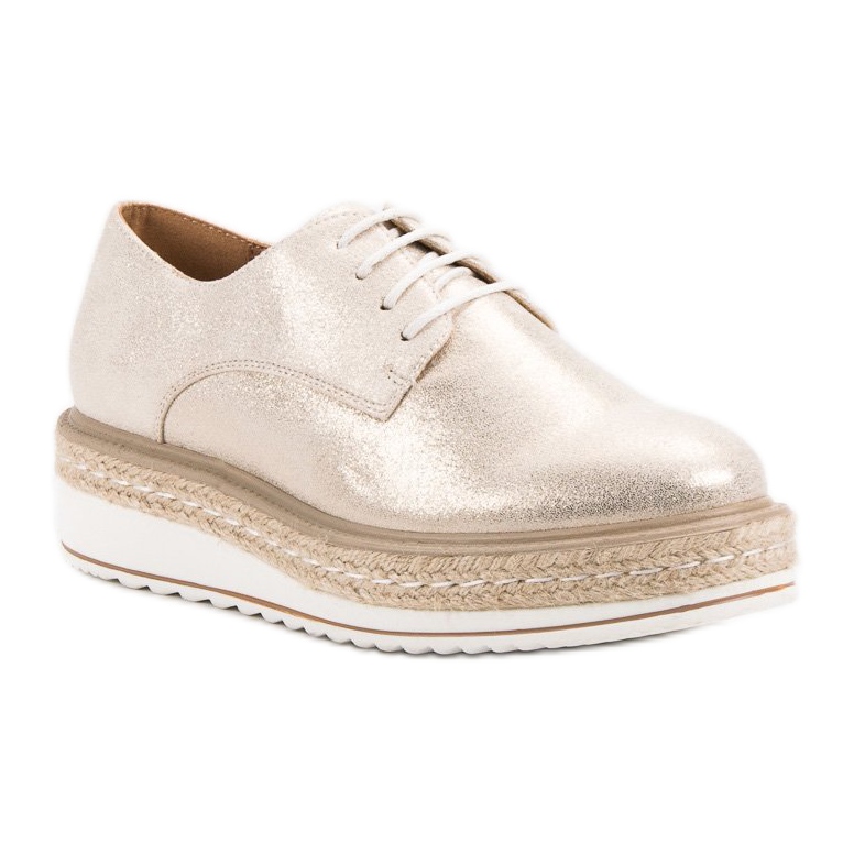 Clowse Golden Espadrilles 2