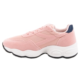 Lace-up Sports Shoes pink 1