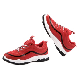 Textile Sport Shoes red 1