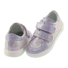 Velcro shoes Ren But 3229 light purple grey yellow 4