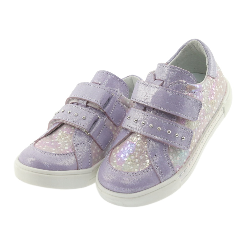 Velcro shoes Ren But 3229 light purple grey yellow 3