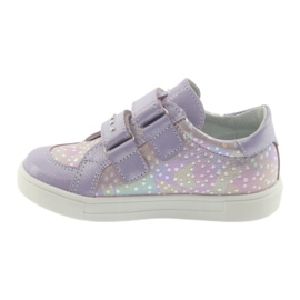 Velcro shoes Ren But 3229 light purple violet grey yellow 2