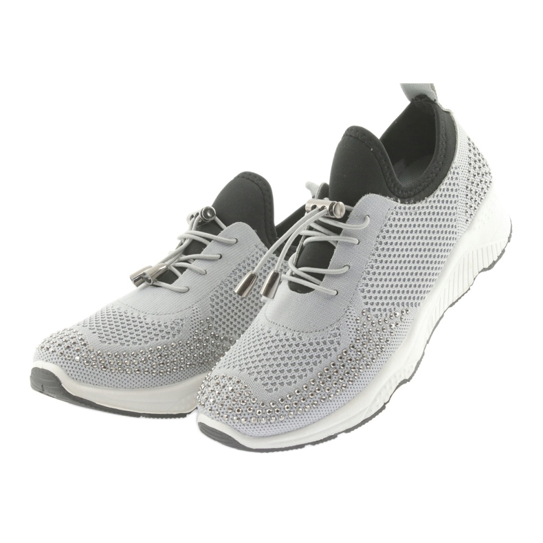 DK Women's Sports FS19 with gray zircons black 3 DK Women's Sports FS19 with gray zircons black 3