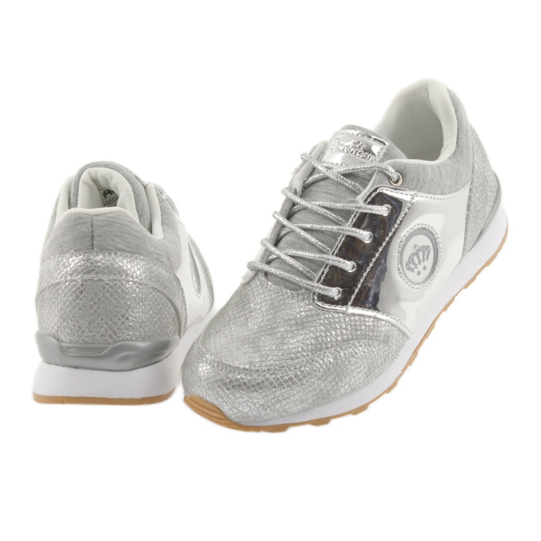 Sports American Club ES10 silver grey 4 Sports American Club ES10 silver grey 4