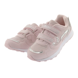 Sports Velcro American Club ES18 powder pink grey 3 Sports Velcro American Club ES18 powder pink grey 3