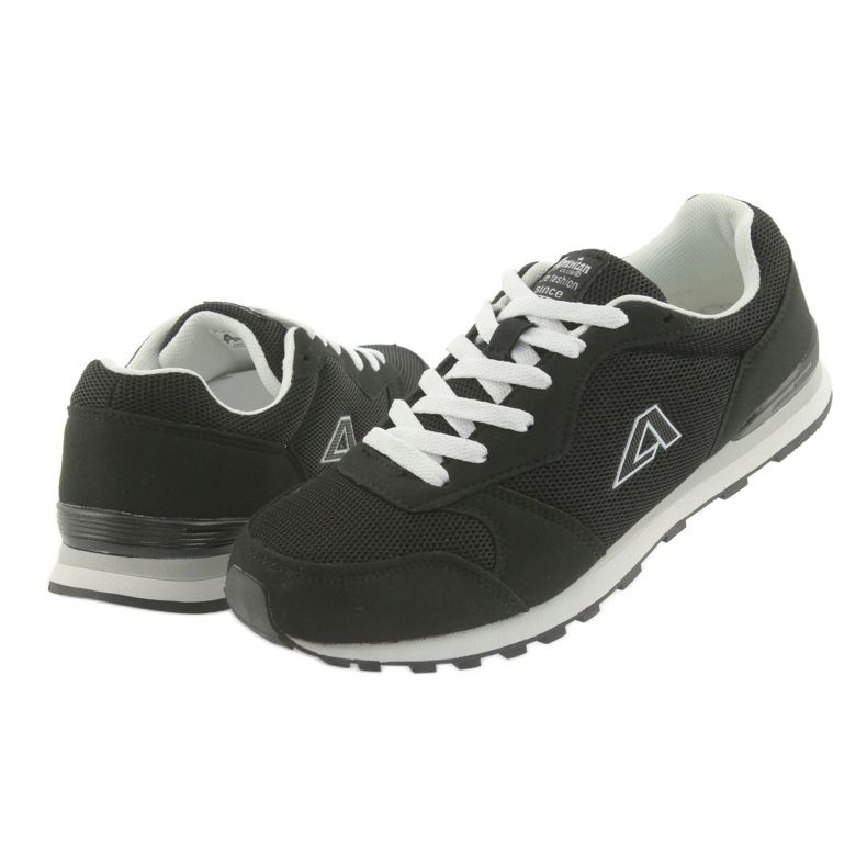 American Club 12 black sports shoes 4