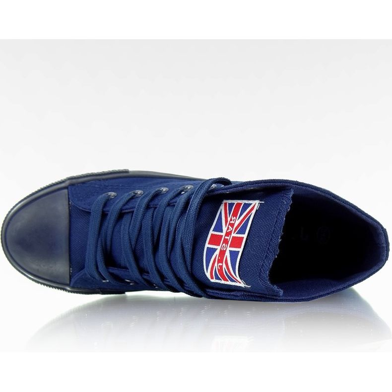 Sneakers with the flag N003 Navy II-GAT navy blue 1