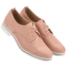 Seastar Powder shoes with crystals pink 2
