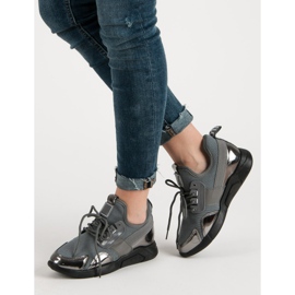 Gray Slip-On Sneakers grey 1