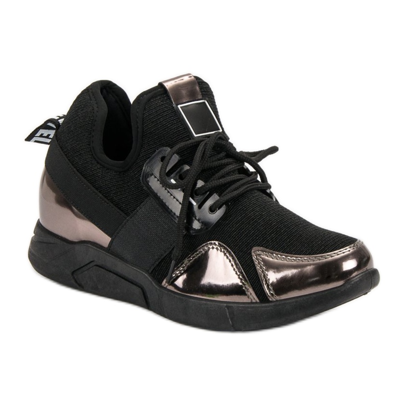 Black Slip-On Sneakers 1