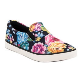 Yes Mile Slipony In Flowers black multicolored 1