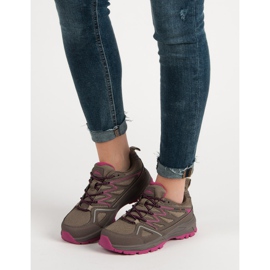 Women's hiking shoes brown 2
