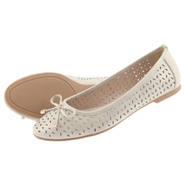 American Club LU13 women's ballerinas light beige 5 American Club LU13 women's ballerinas light beige 5