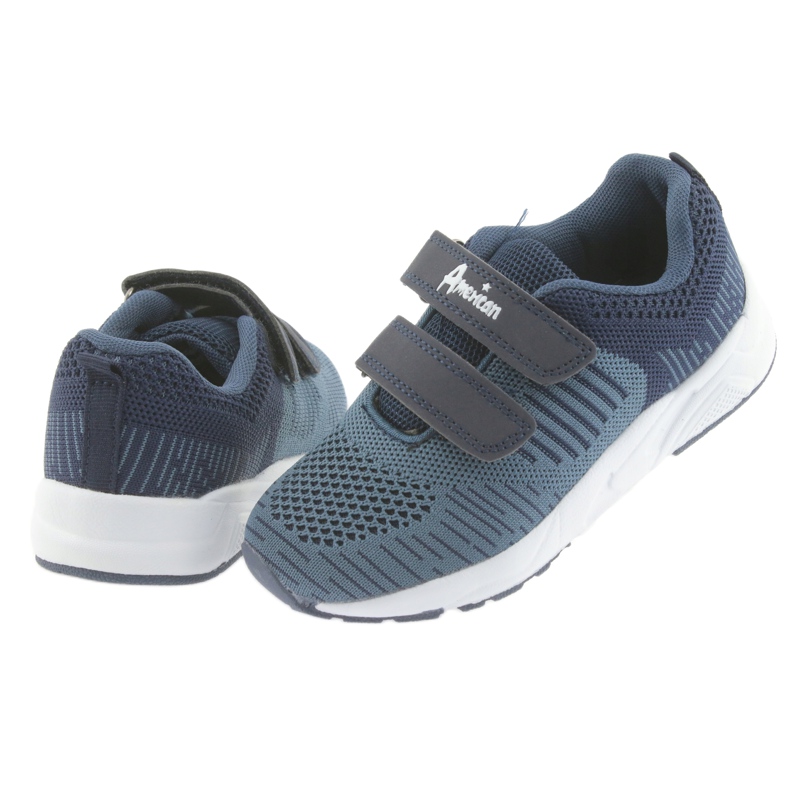 American Club American CA05 navy blue velcro sports shoes 4 American Club American CA05 navy blue velcro sports shoes 4