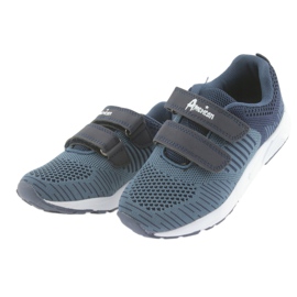 American Club American CA05 navy blue velcro sports shoes 3 American Club American CA05 navy blue velcro sports shoes 3
