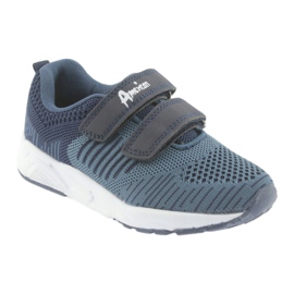 American Club American CA05 navy blue velcro sports shoes 1 American Club American CA05 navy blue velcro sports shoes 1
