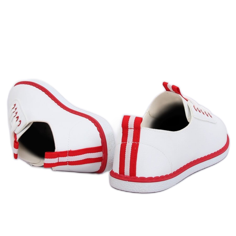 Women's sneakers white and red XJ-2918 Red 1