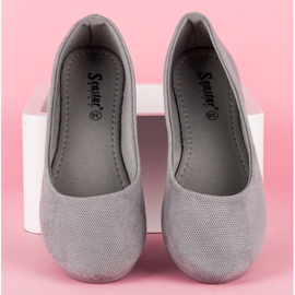Seastar Comfortable ballerinas grey 1
