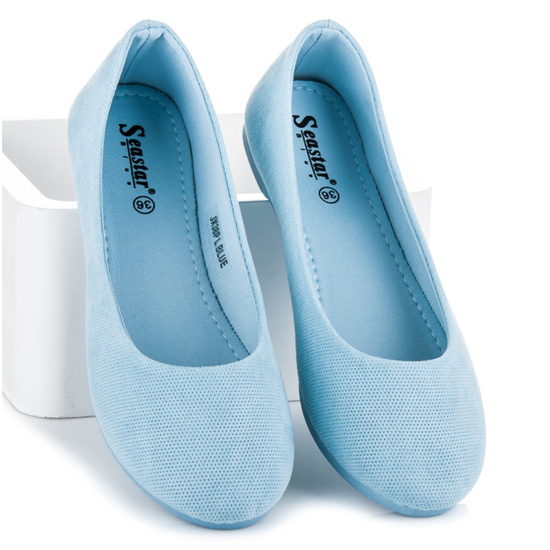 Seastar Comfortable ballerinas blue 1