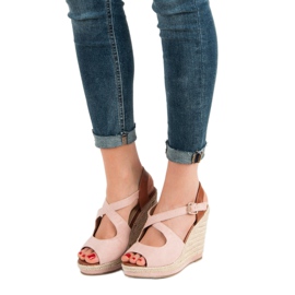 Laura Mode High Heeled Sandals pink 1 Laura Mode High Heeled Sandals pink 1