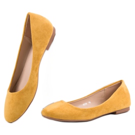 Primavera Classic Mustard Ballerinas yellow 1