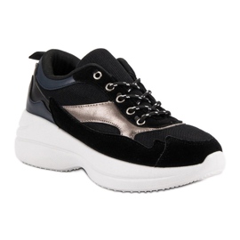 Fashionable Footwear On The Platform black 1