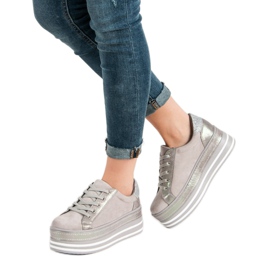 Weide Sneakers On The Platform grey 2