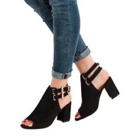 Erynn Elegant Built Sandals black 1