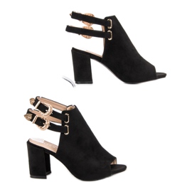 Erynn Elegant Built Sandals black 2